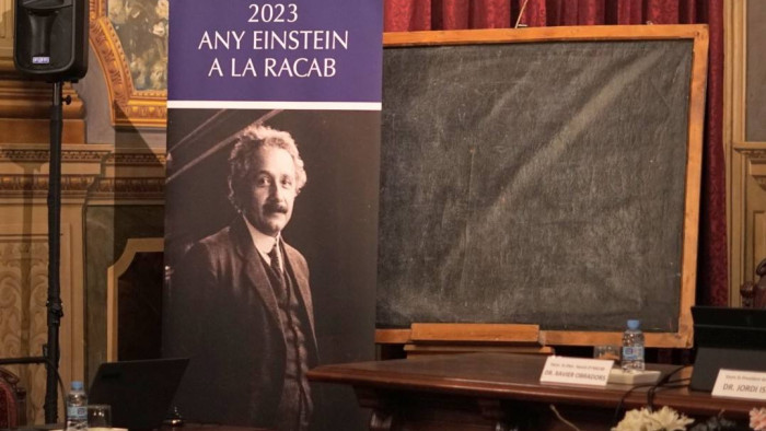 Acte Institucional Cent anys d'Einstein a Barcelona.