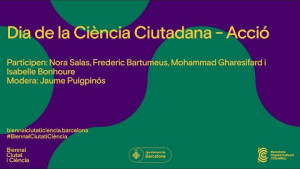 #BiennalCiutatiCiència 2023 - Dia de la Ciència Ciutadana:  Acció