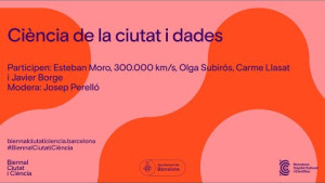 #BiennalCiutatiCiència 2023 - Ciència de la ciutat i dades